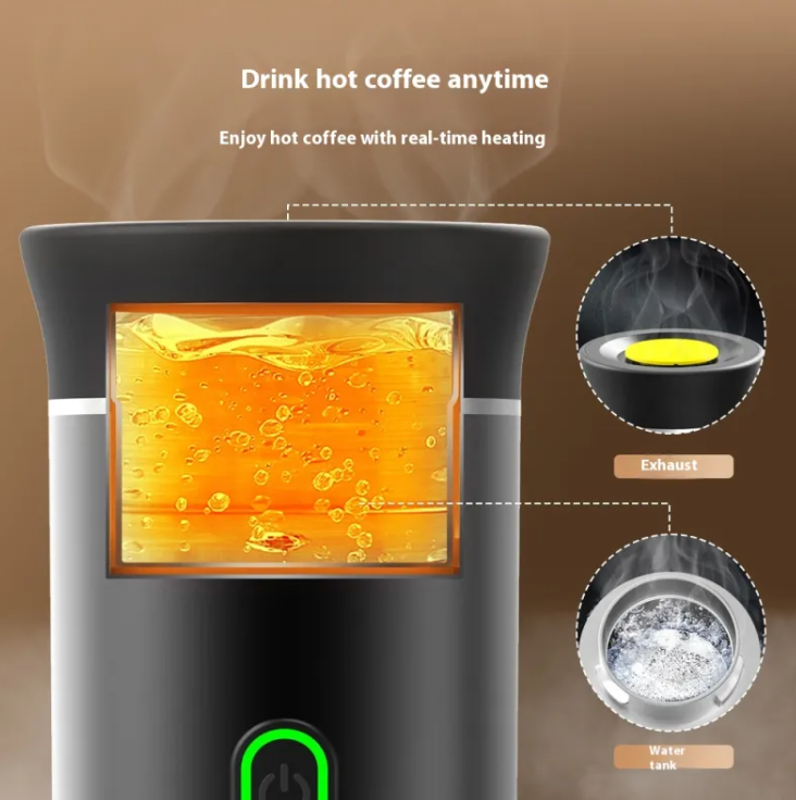 ZAPTEC Portable Capsule Coffee Maker